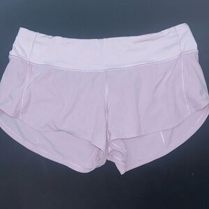 Lululemon speed up shorts 2.5 inches